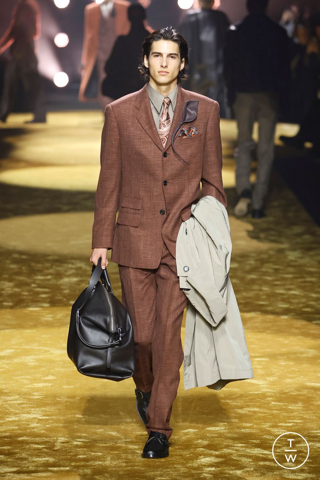 Fashion Week Milan Fall/Winter 2026 look 47 from the Boss collection womenswear