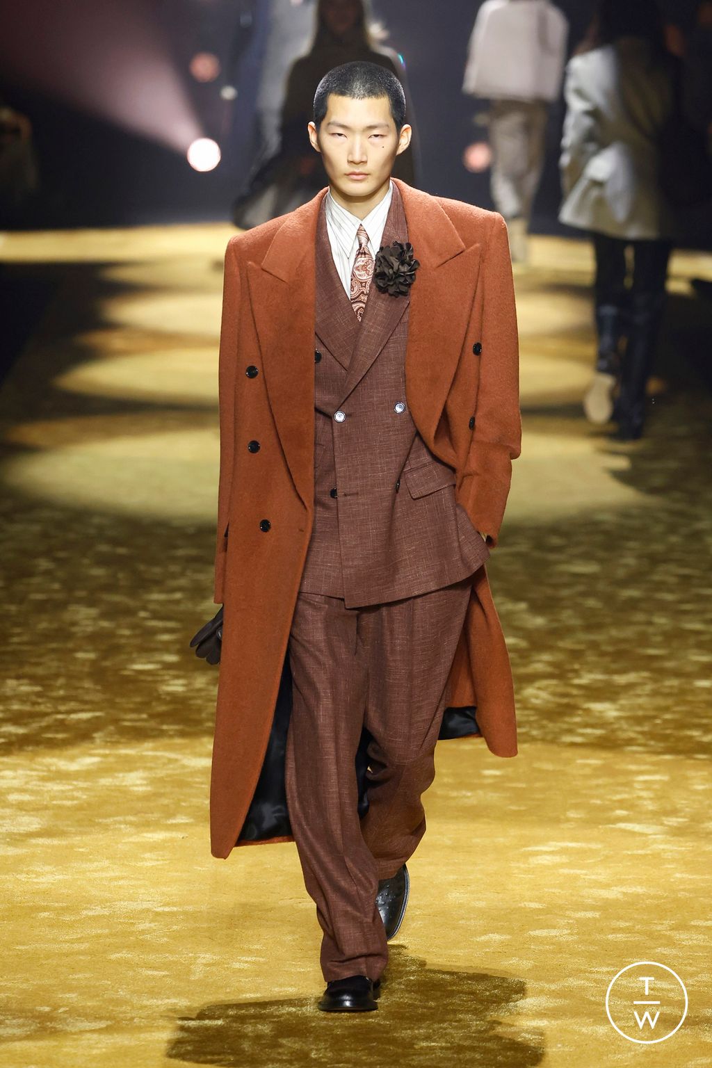 Fashion Week Milan Fall/Winter 2026 look 49 from the Boss collection womenswear