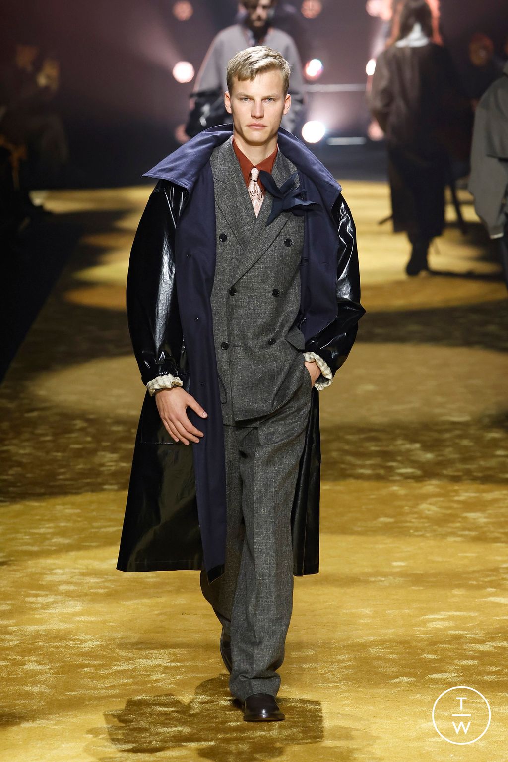 Fashion Week Milan Fall/Winter 2026 look 51 from the Boss collection womenswear