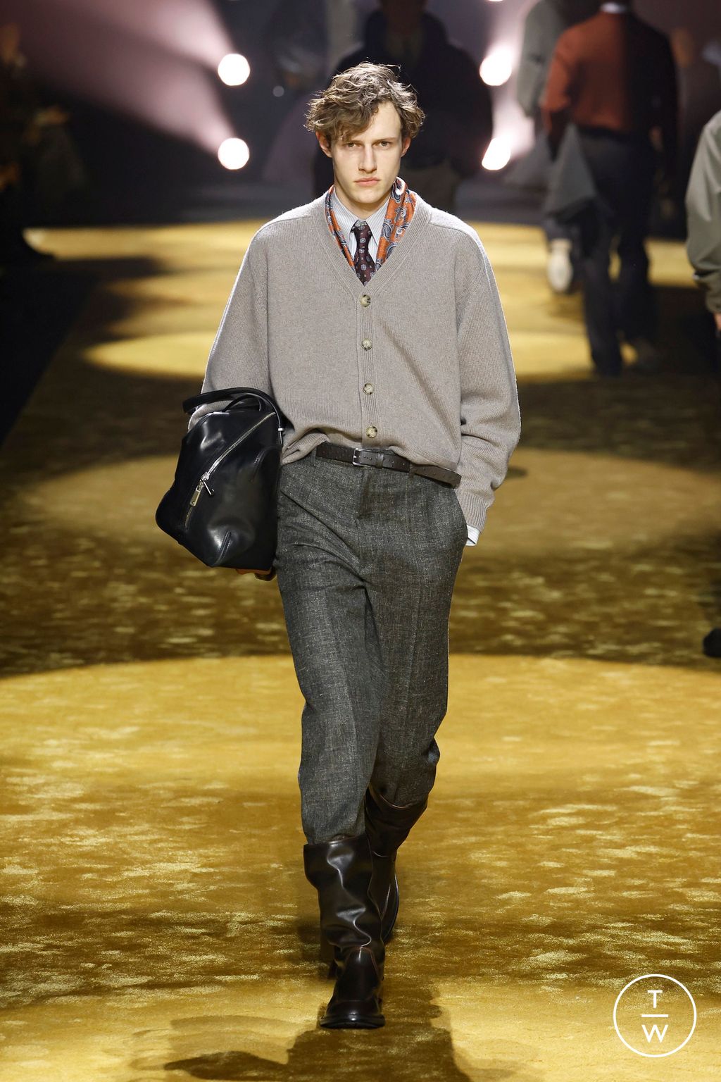 Fashion Week Milan Fall/Winter 2026 look 52 from the Boss collection womenswear