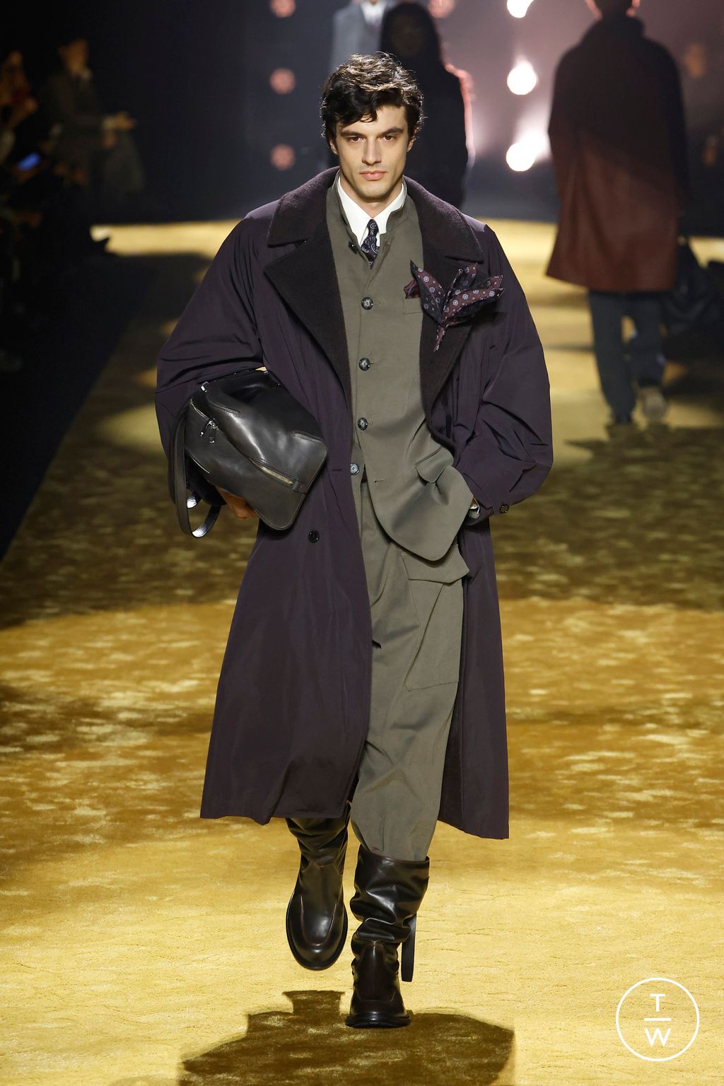 Fashion Week Milan Fall/Winter 2026 look 54 from the Boss collection womenswear
