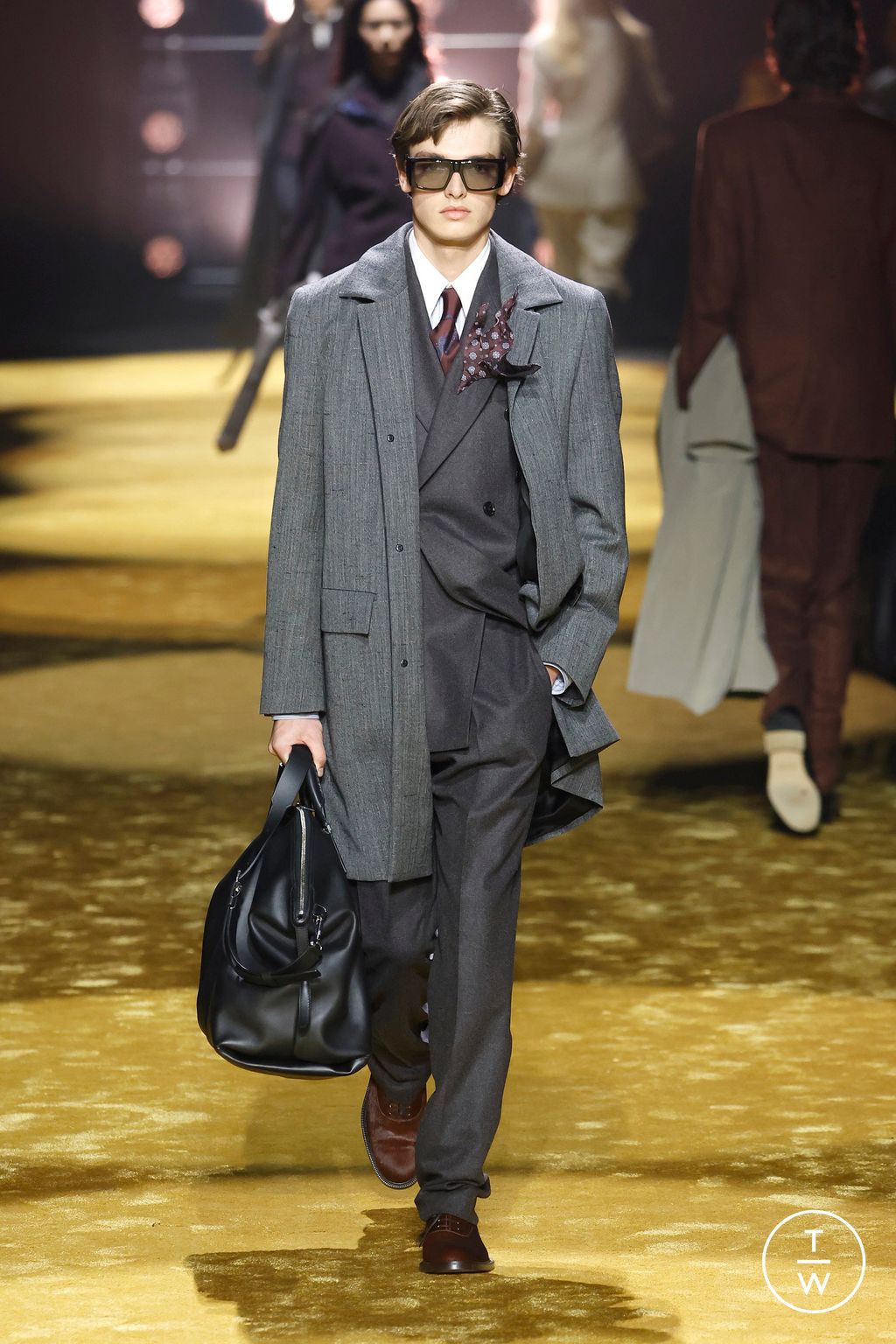 Fashion Week Milan Fall/Winter 2026 look 56 from the Boss collection womenswear