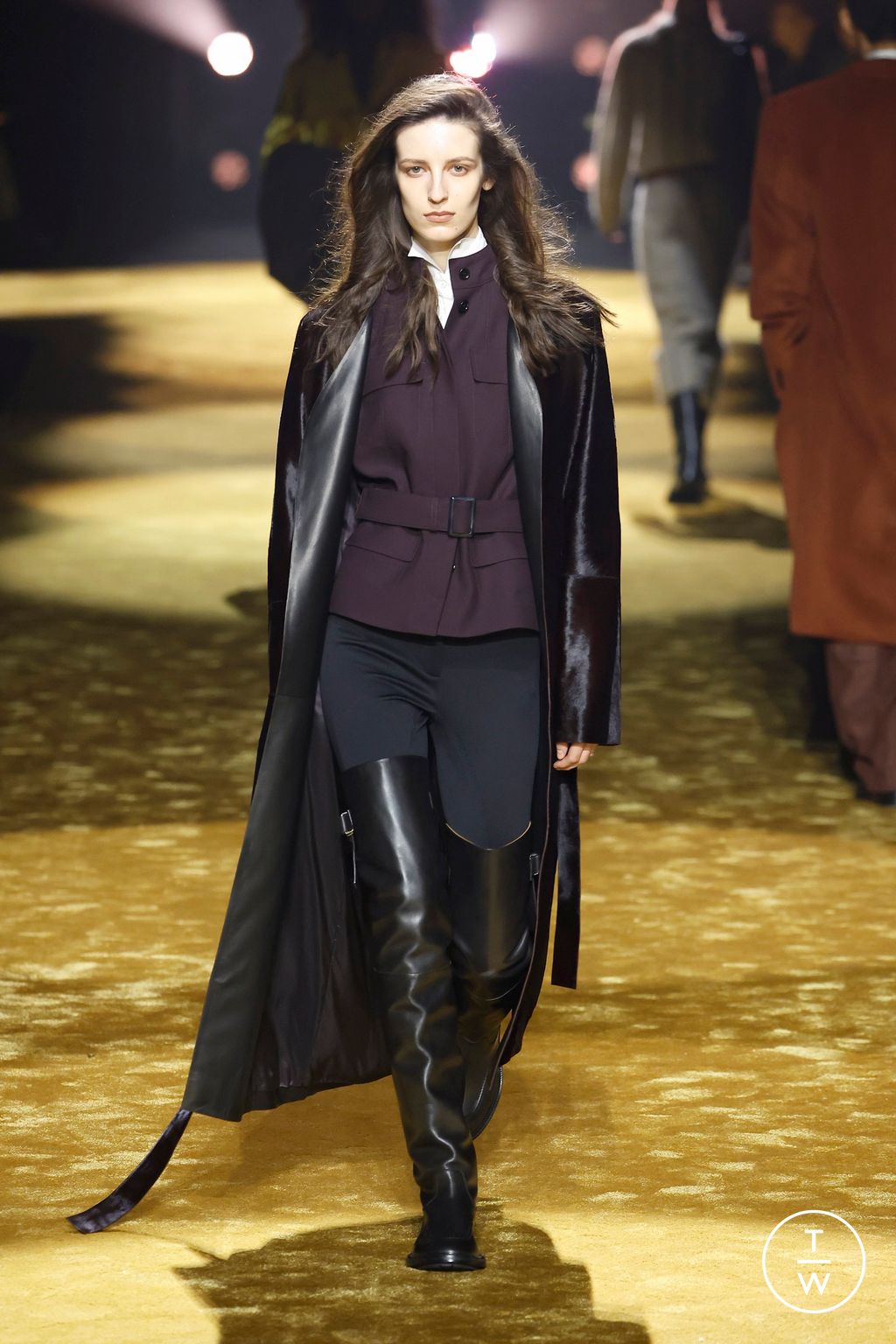 Fashion Week Milan Fall/Winter 2026 look 58 from the Boss collection womenswear