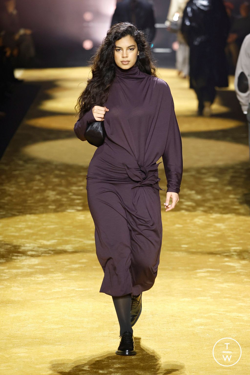 Fashion Week Milan Fall/Winter 2026 look 61 from the Boss collection womenswear