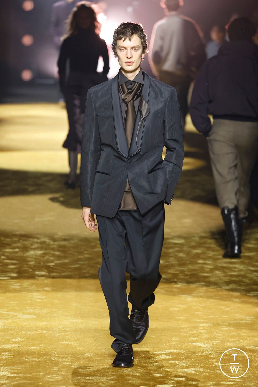 Fashion Week Milan Fall/Winter 2026 look 62 from the Boss collection womenswear