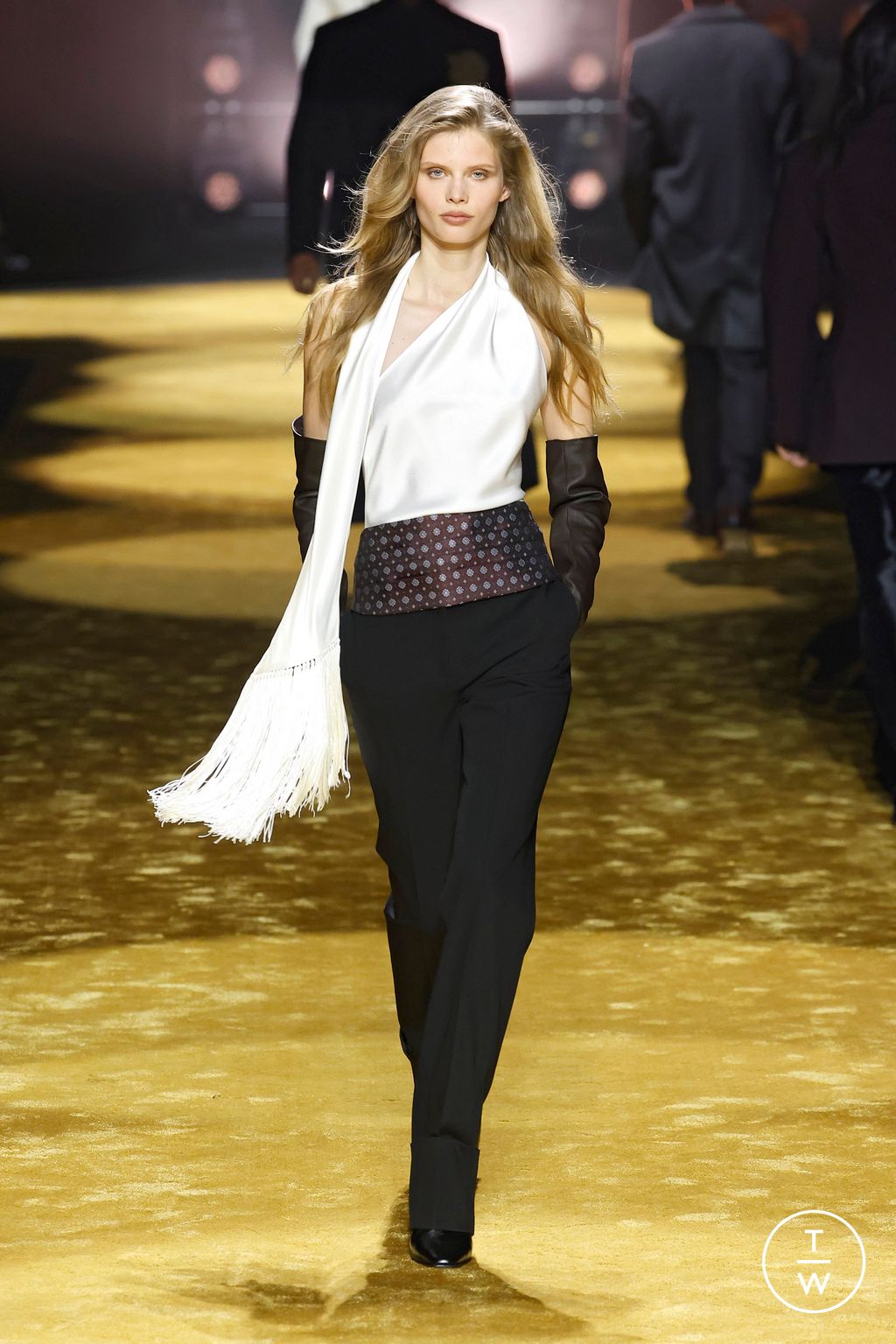 Fashion Week Milan Fall/Winter 2026 look 66 from the Boss collection womenswear