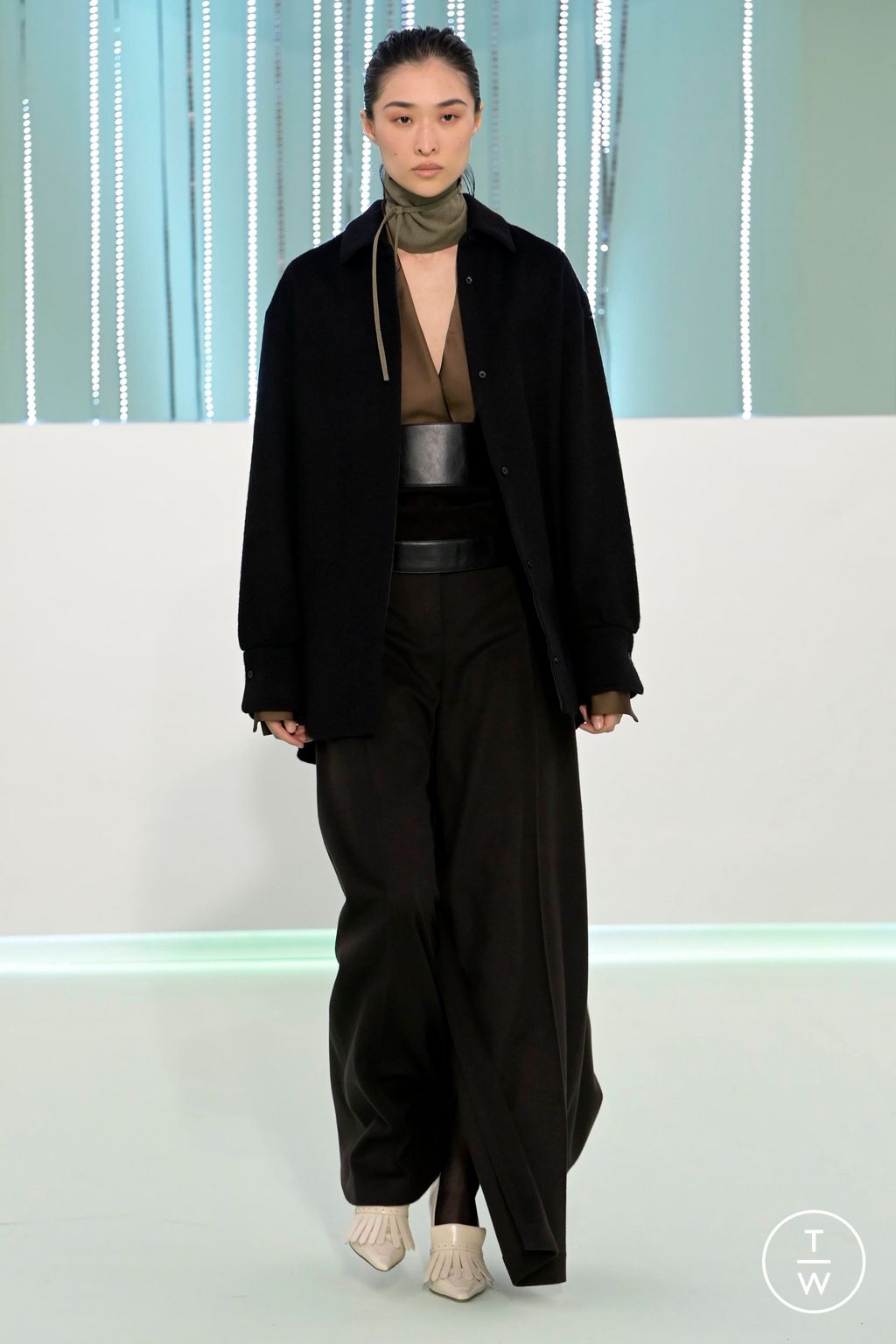 Fashion Week Milan Fall/Winter 2023 look 44 from the Boss collection womenswear
