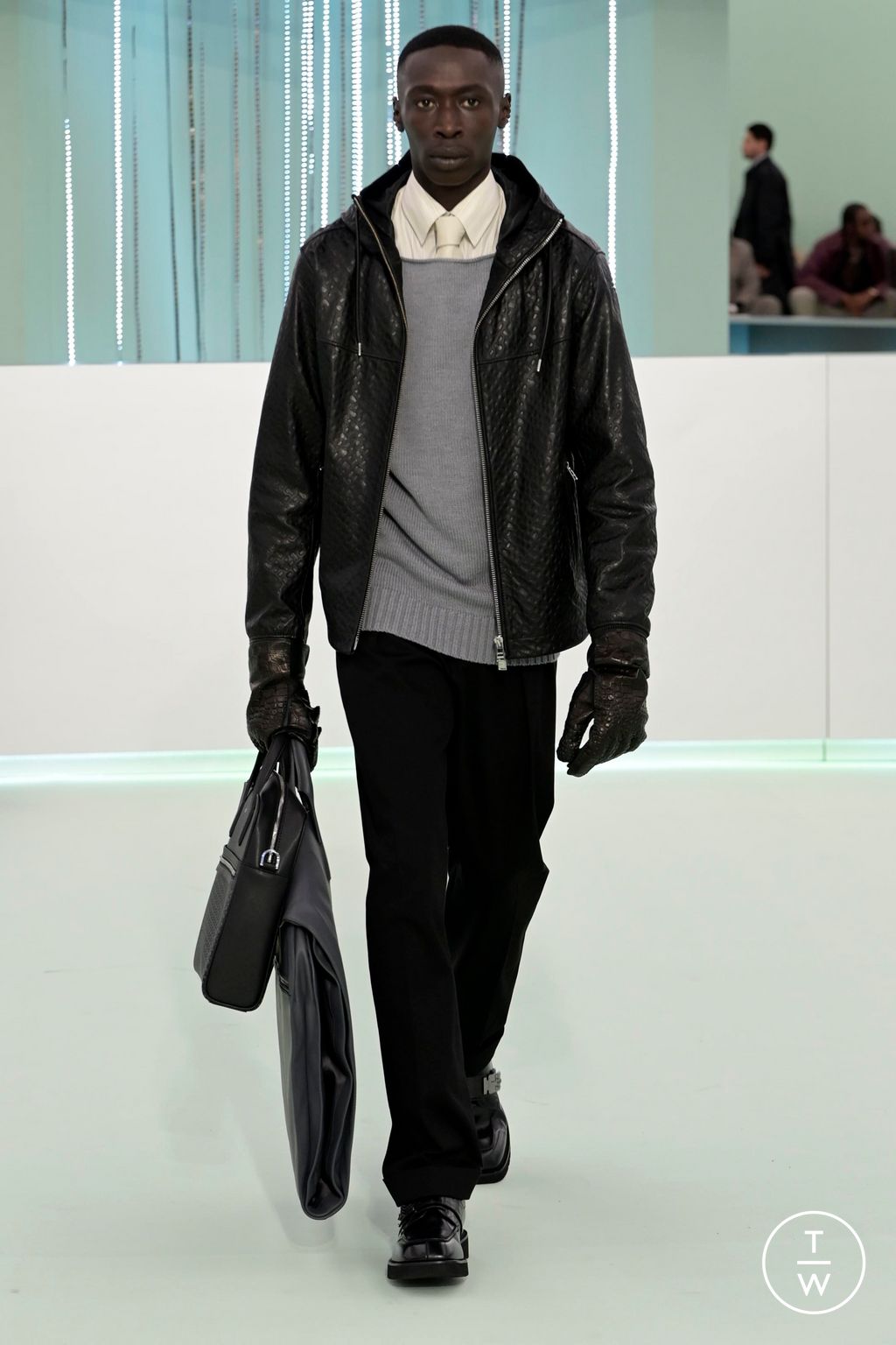 Fashion Week Milan Fall/Winter 2023 look 45 from the Boss collection womenswear
