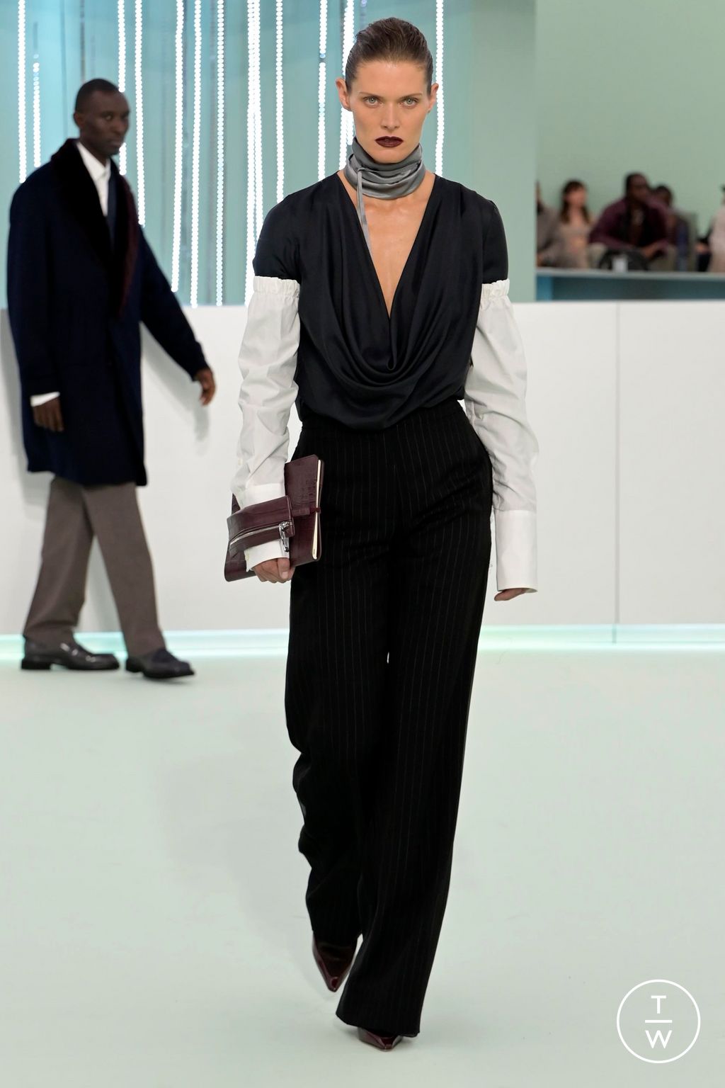 Fashion Week Milan Fall/Winter 2023 look 64 from the Boss collection womenswear