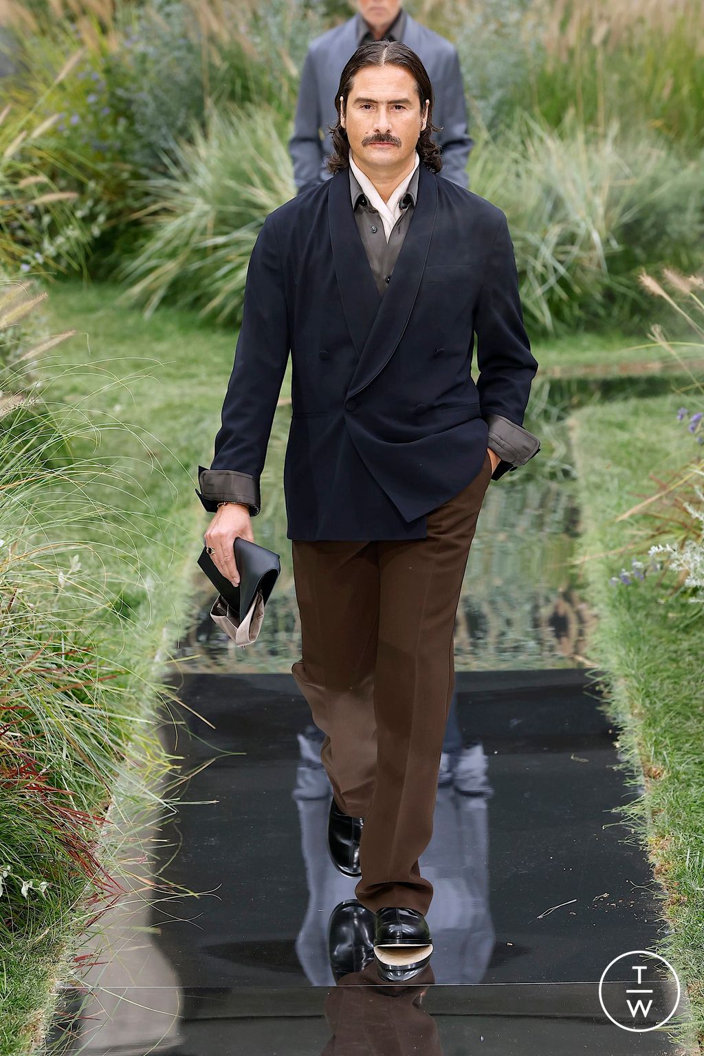 Fashion Week Milan Spring/Summer 2025 look 51 from the Boss collection womenswear