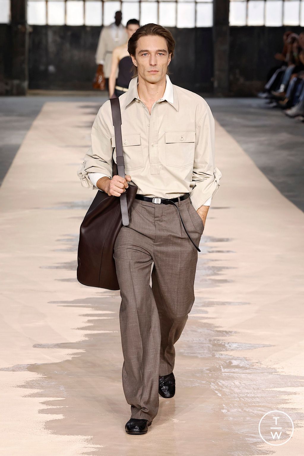 Fashion Week Milan Spring/Summer 2026 look 8 from the Boss collection womenswear