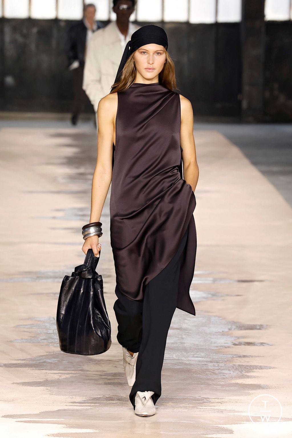 Fashion Week Milan Spring/Summer 2026 look 12 from the Boss collection 女装
