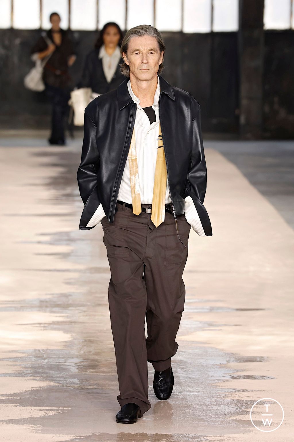 Fashion Week Milan Spring/Summer 2026 look 14 from the Boss collection womenswear