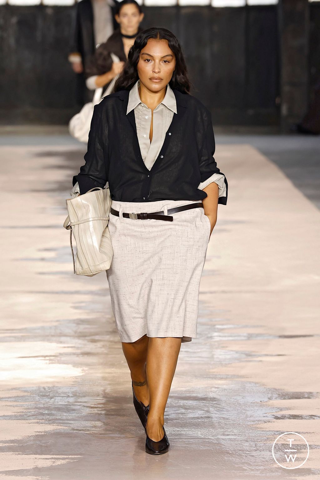 Fashion Week Milan Spring/Summer 2026 look 15 from the Boss collection womenswear