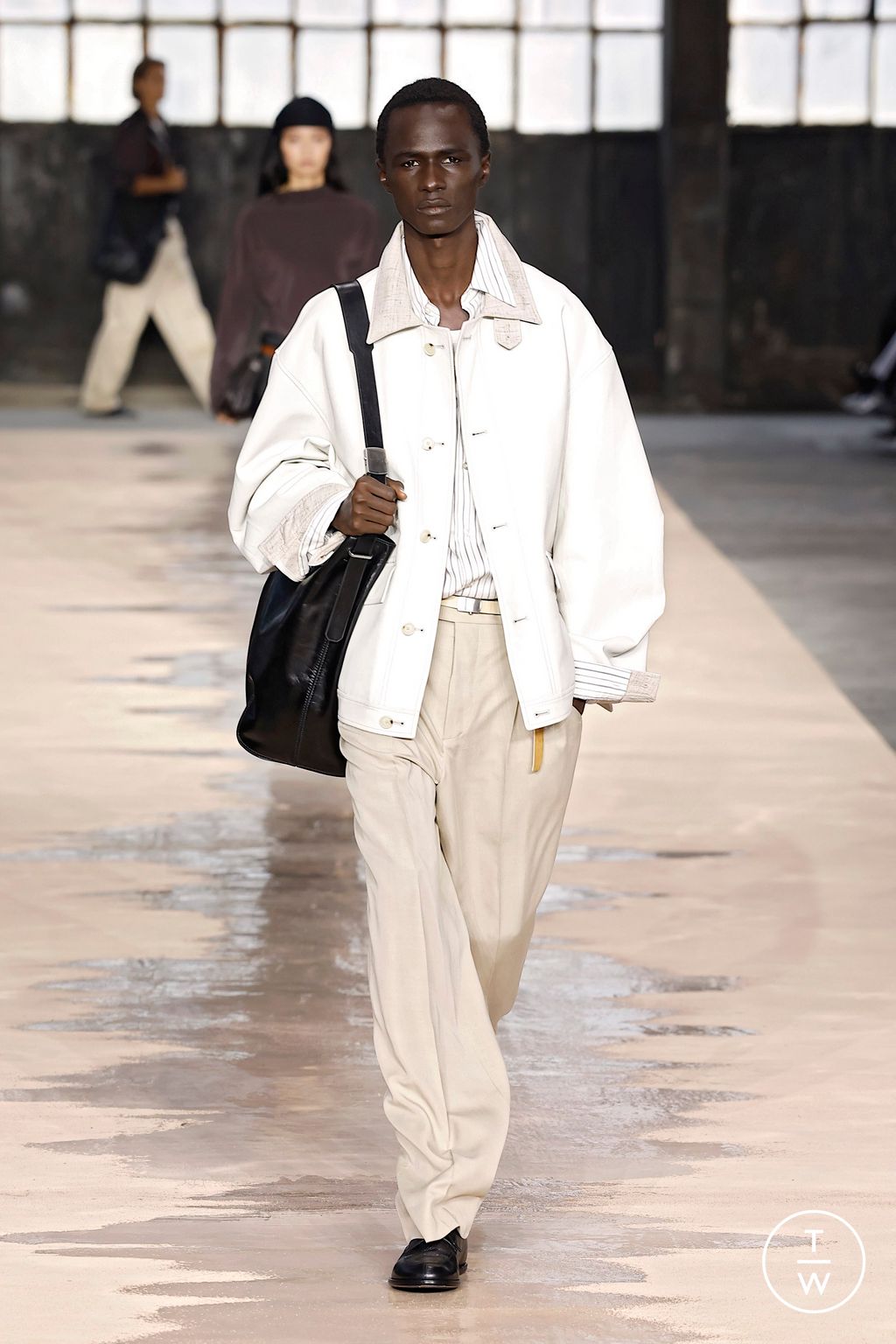 Fashion Week Milan Spring/Summer 2026 look 20 from the Boss collection womenswear