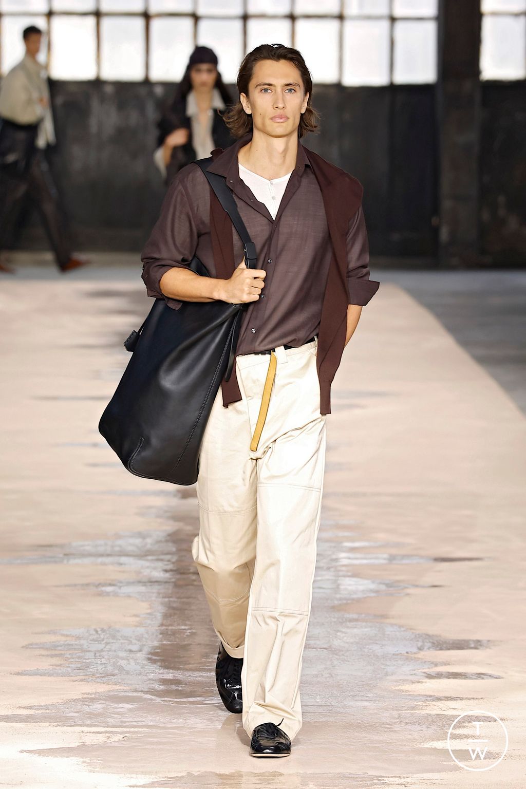 Fashion Week Milan Spring/Summer 2026 look 22 from the Boss collection womenswear