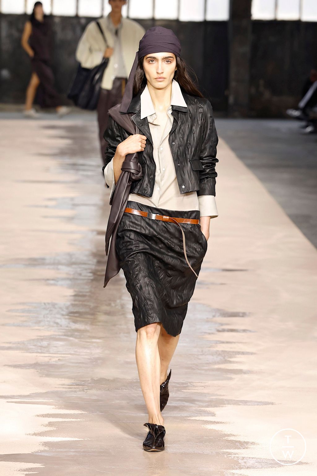 Fashion Week Milan Spring/Summer 2026 look 23 from the Boss collection womenswear