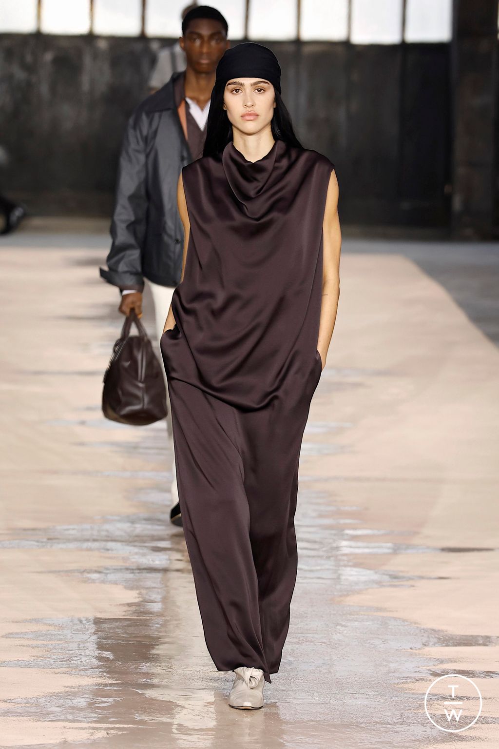 Fashion Week Milan Spring/Summer 2026 look 25 from the Boss collection womenswear