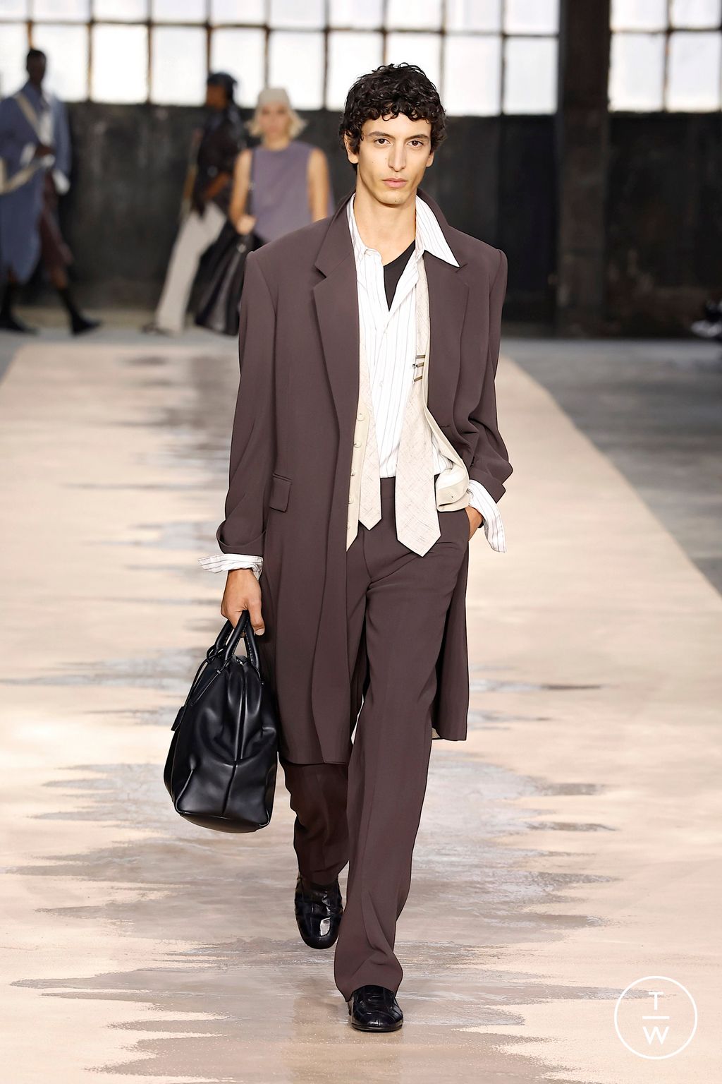 Fashion Week Milan Spring/Summer 2026 look 40 from the Boss collection womenswear