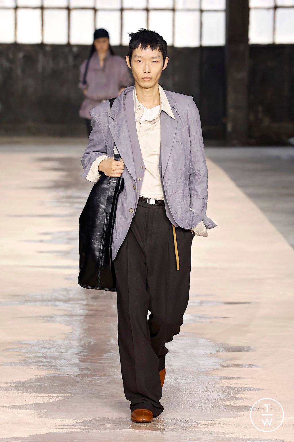 Fashion Week Milan Spring/Summer 2026 look 46 from the Boss collection 女装