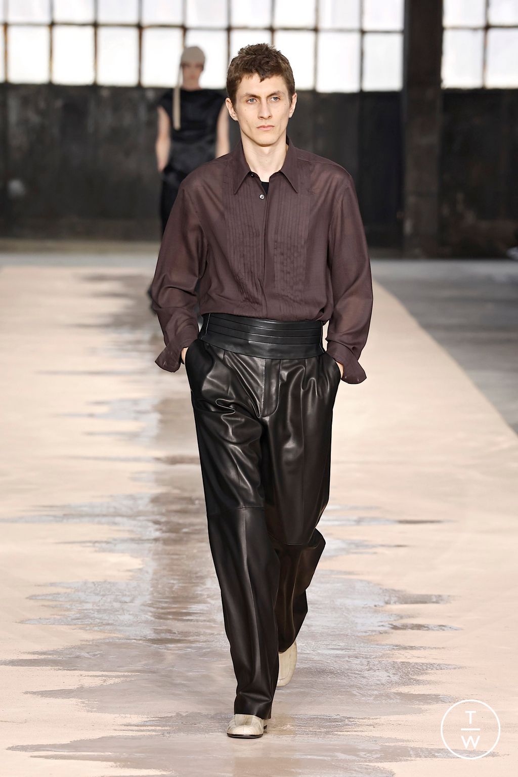 Fashion Week Milan Spring/Summer 2026 look 57 from the Boss collection 女装