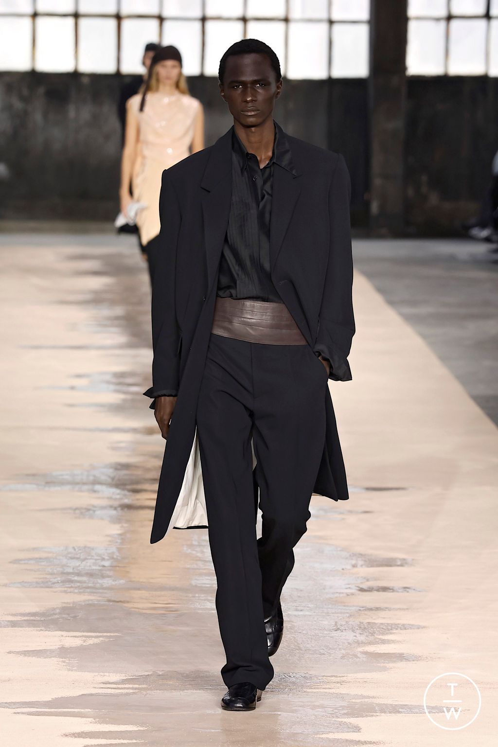 Fashion Week Milan Spring/Summer 2026 look 59 from the Boss collection womenswear