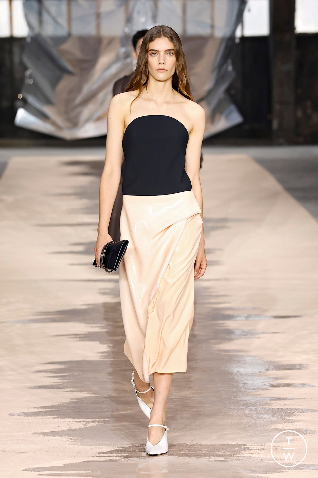 Fashion Week Milan Spring/Summer 2026 look 63 from the Boss collection womenswear