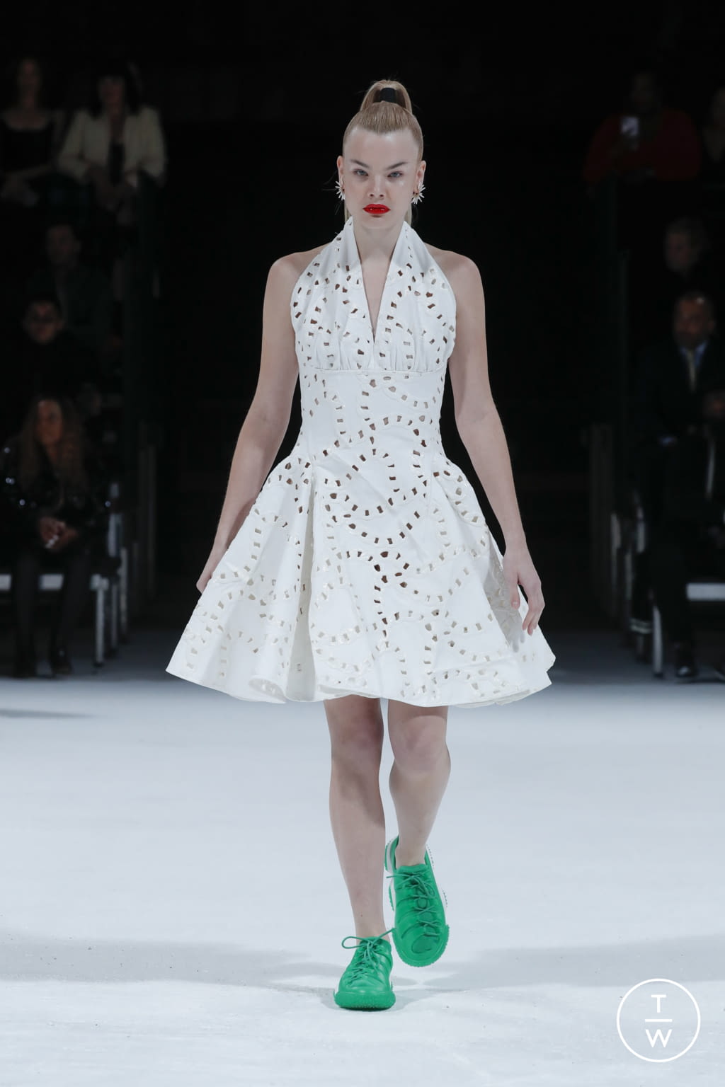 Fashion Week Milan Spring/Summer 2022 look 5 from the Bottega Veneta collection 女装