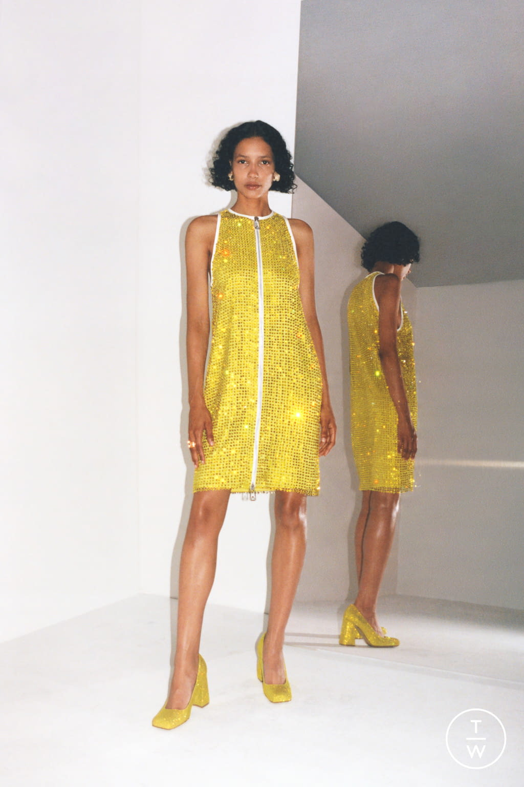 Fashion Week Milan Resort 2022 look 44 from the Bottega Veneta collection womenswear