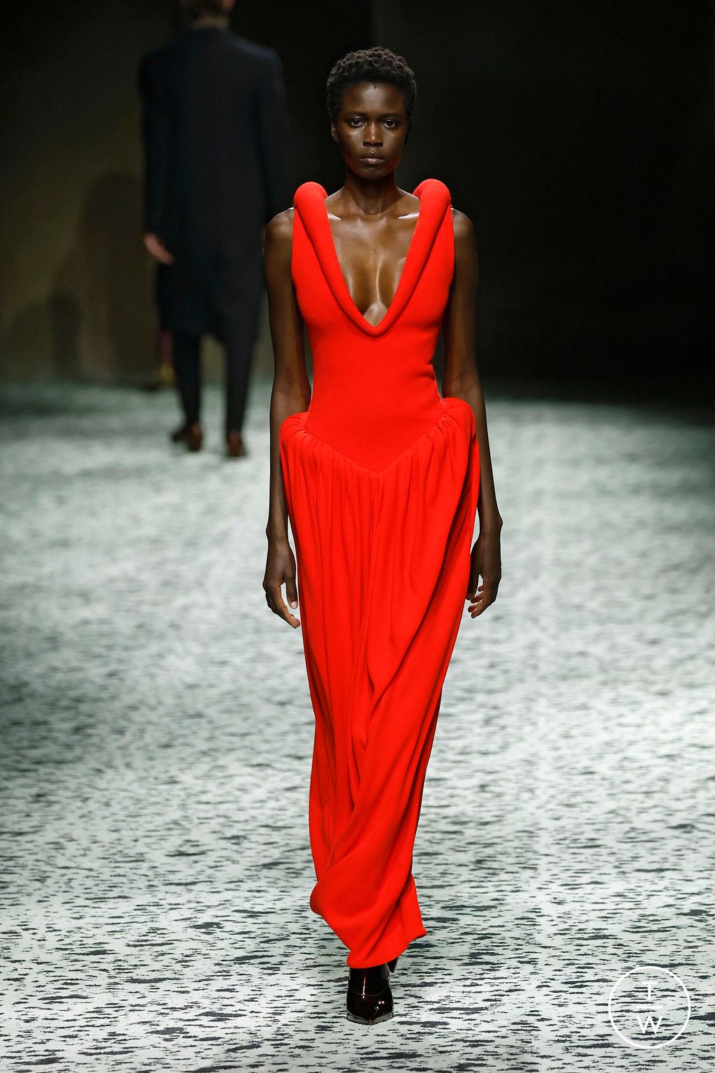 Fashion Week Milan Fall/Winter 2023 look 28 from the Bottega Veneta collection womenswear