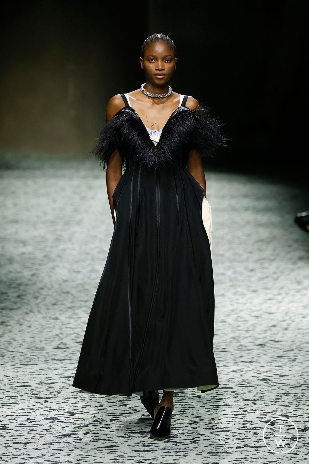 Fashion Week Milan Fall/Winter 2023 look 33 de la collection Bottega Veneta womenswear