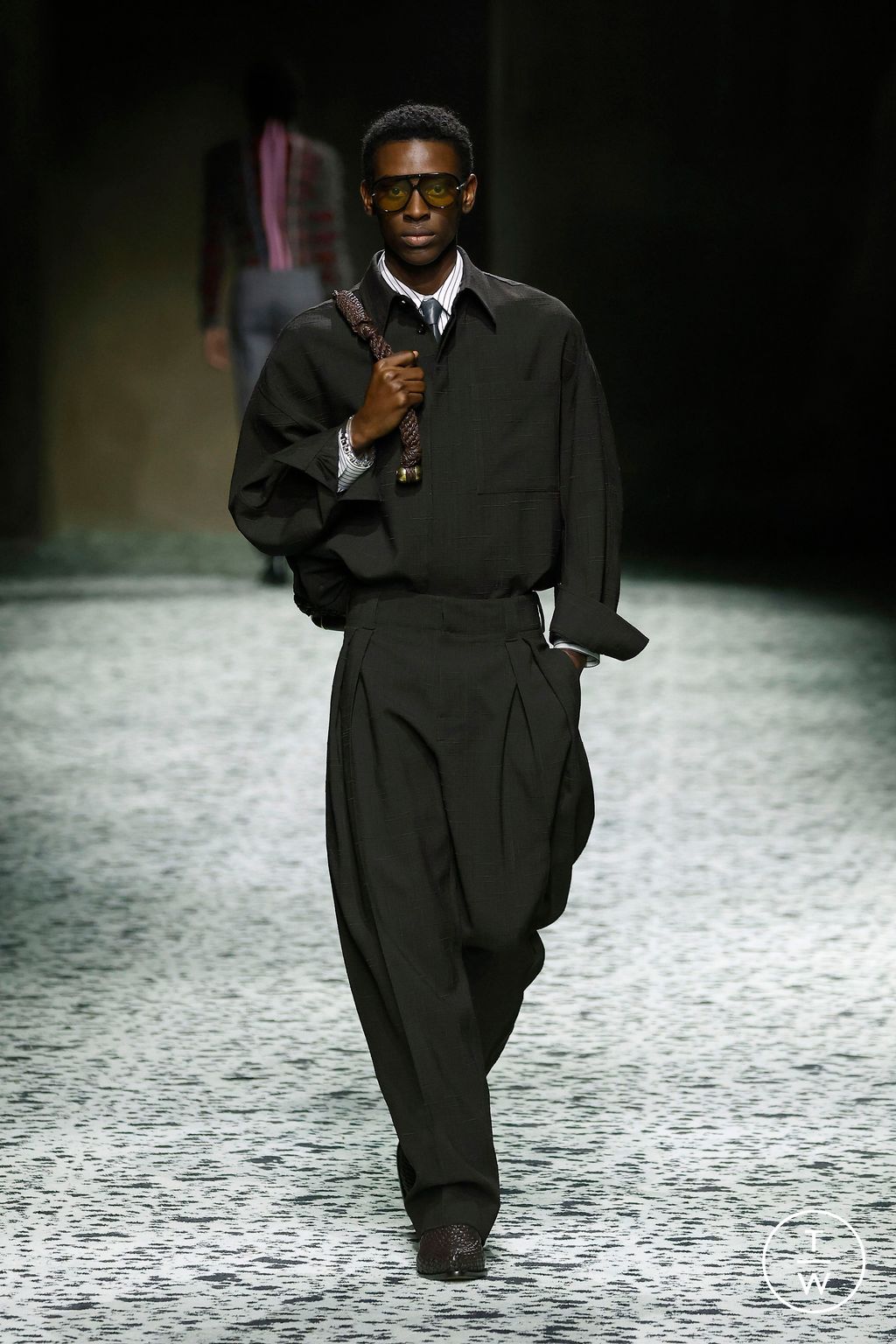Fashion Week Milan Fall/Winter 2023 look 44 from the Bottega Veneta collection womenswear