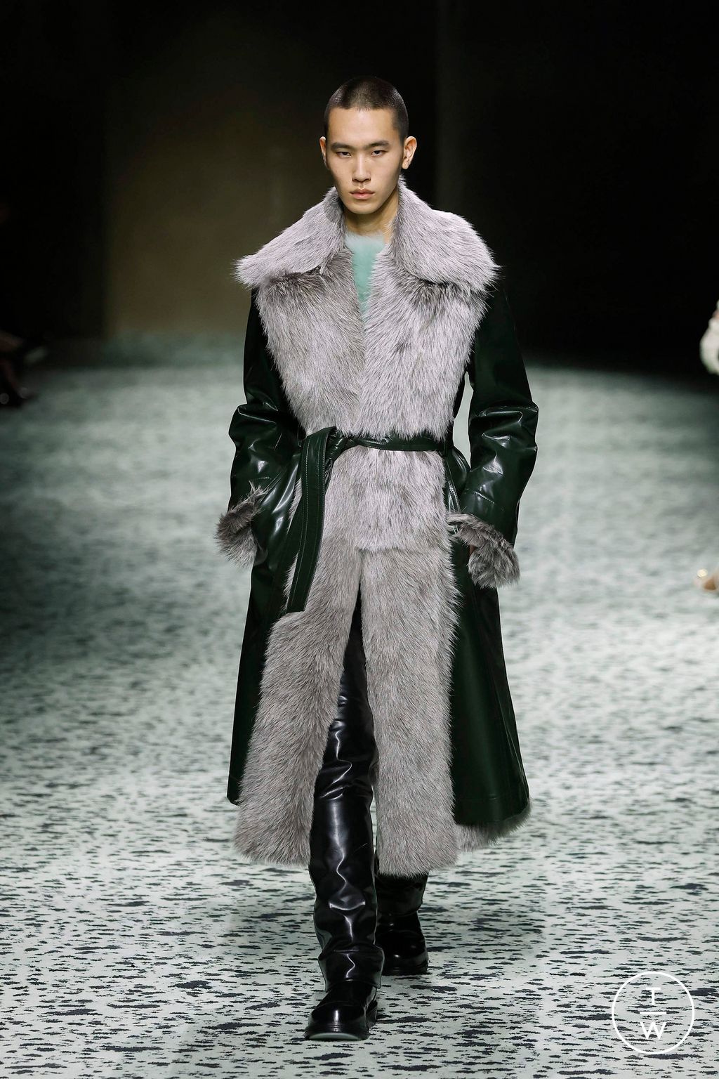 Fashion Week Milan Fall/Winter 2023 look 65 from the Bottega Veneta collection womenswear