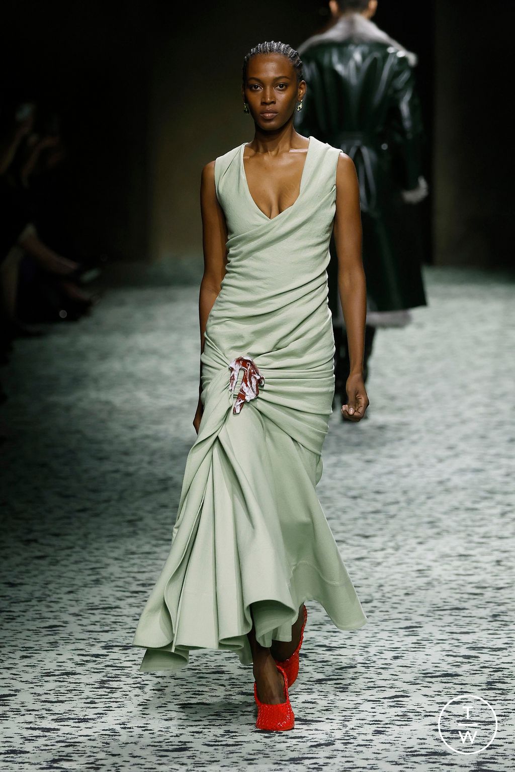 Fashion Week Milan Fall/Winter 2023 look 69 from the Bottega Veneta collection womenswear