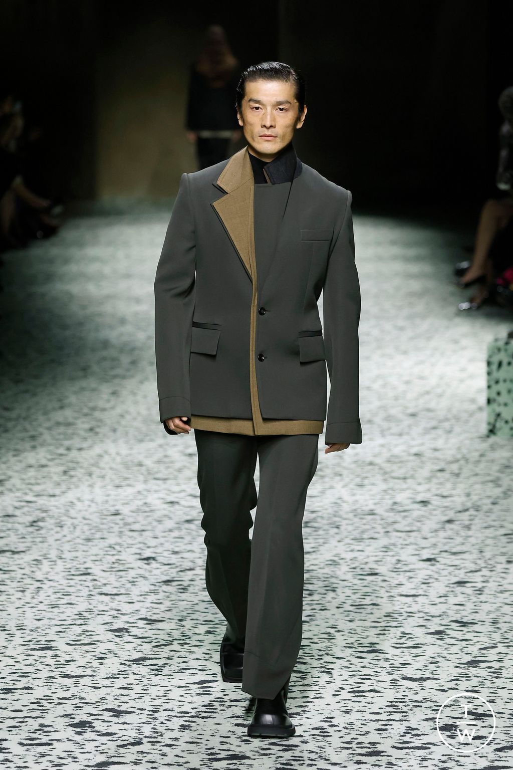 Fashion Week Milan Fall/Winter 2023 look 73 from the Bottega Veneta collection womenswear