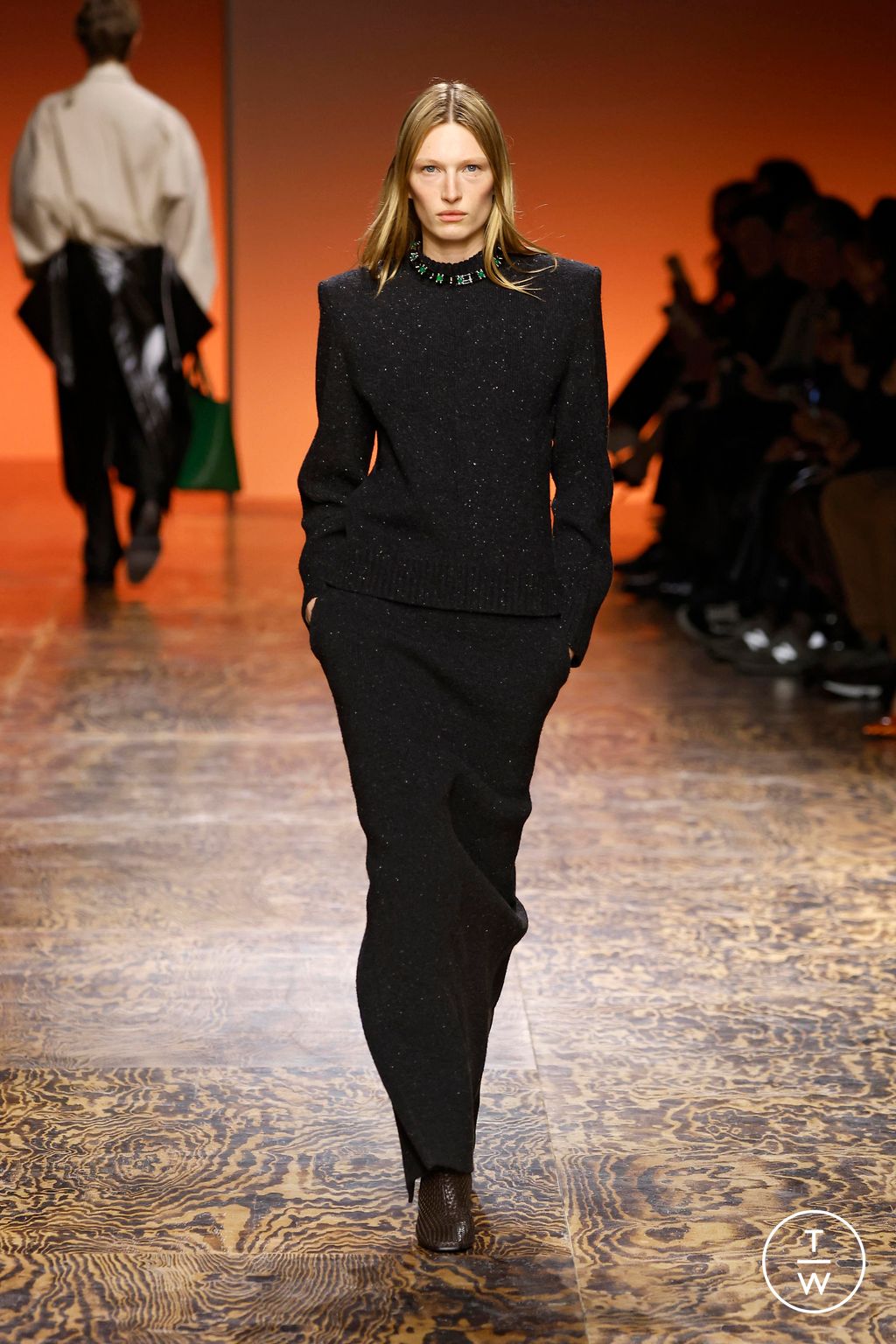 Fashion Week Milan Fall/Winter 2024 look 22 de la collection Bottega Veneta womenswear