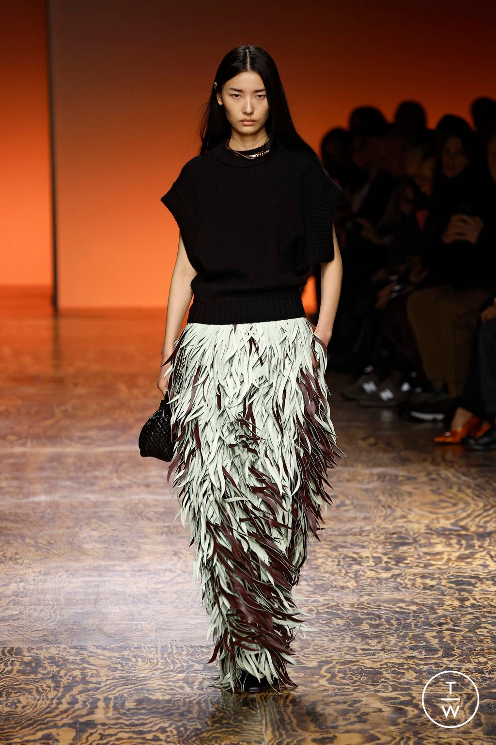 Fashion Week Milan Fall/Winter 2024 look 23 de la collection Bottega Veneta womenswear