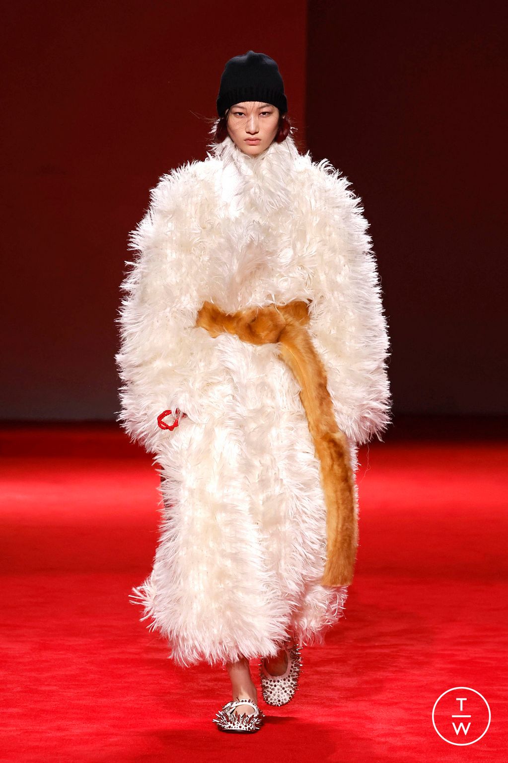 Fashion Week Milan Fall/Winter 2026 look 40 from the Bottega Veneta collection 女装