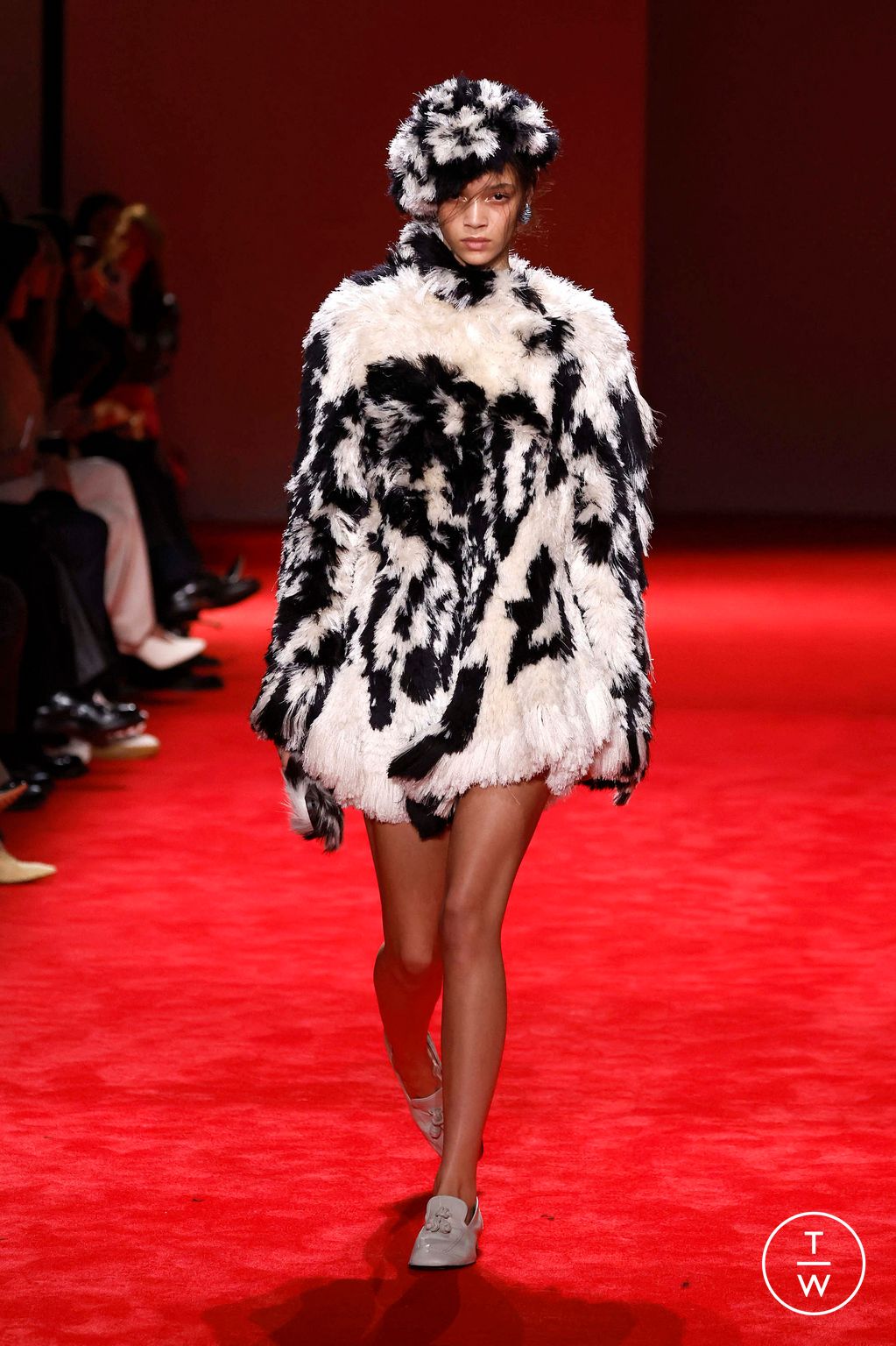 Fashion Week Milan Fall/Winter 2026 look 66 from the Bottega Veneta collection womenswear