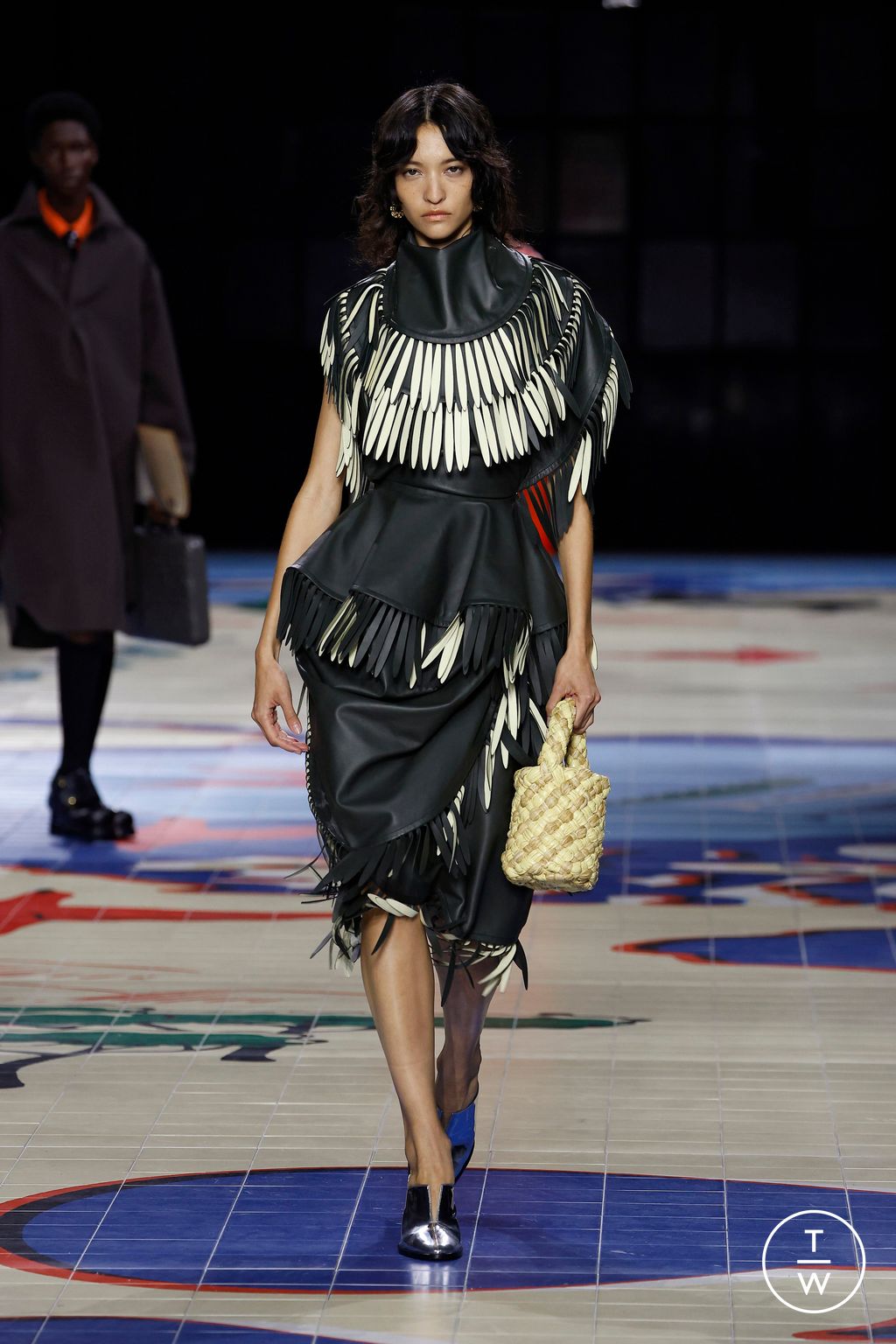 Fashion Week Milan Spring/Summer 2024 look 18 from the Bottega Veneta collection womenswear