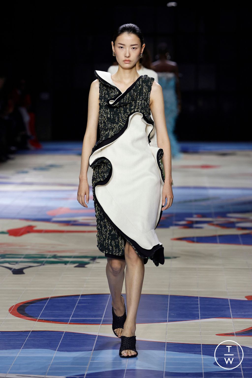 Fashion Week Milan Spring/Summer 2024 look 58 from the Bottega Veneta collection womenswear