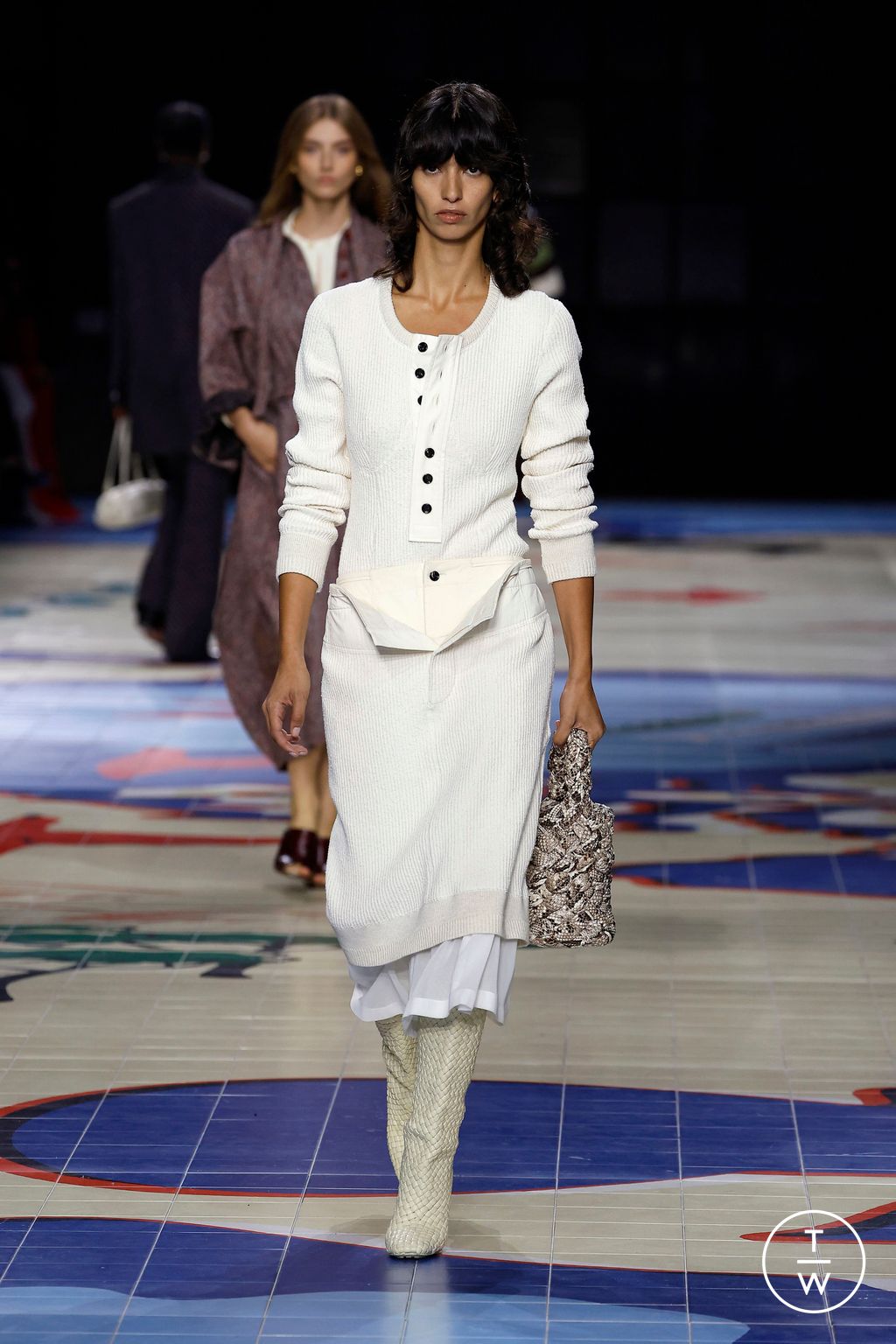 Fashion Week Milan Spring/Summer 2024 look 67 from the Bottega Veneta collection womenswear