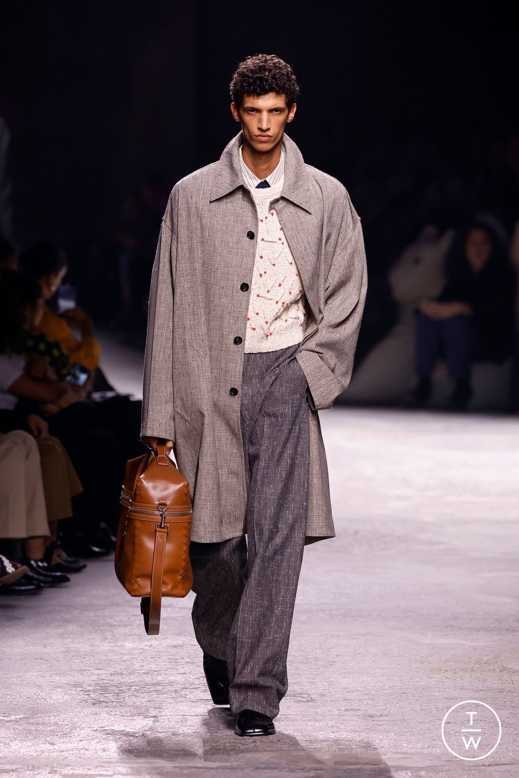 Fashion Week Milan Spring/Summer 2025 look 66 from the Bottega Veneta collection womenswear