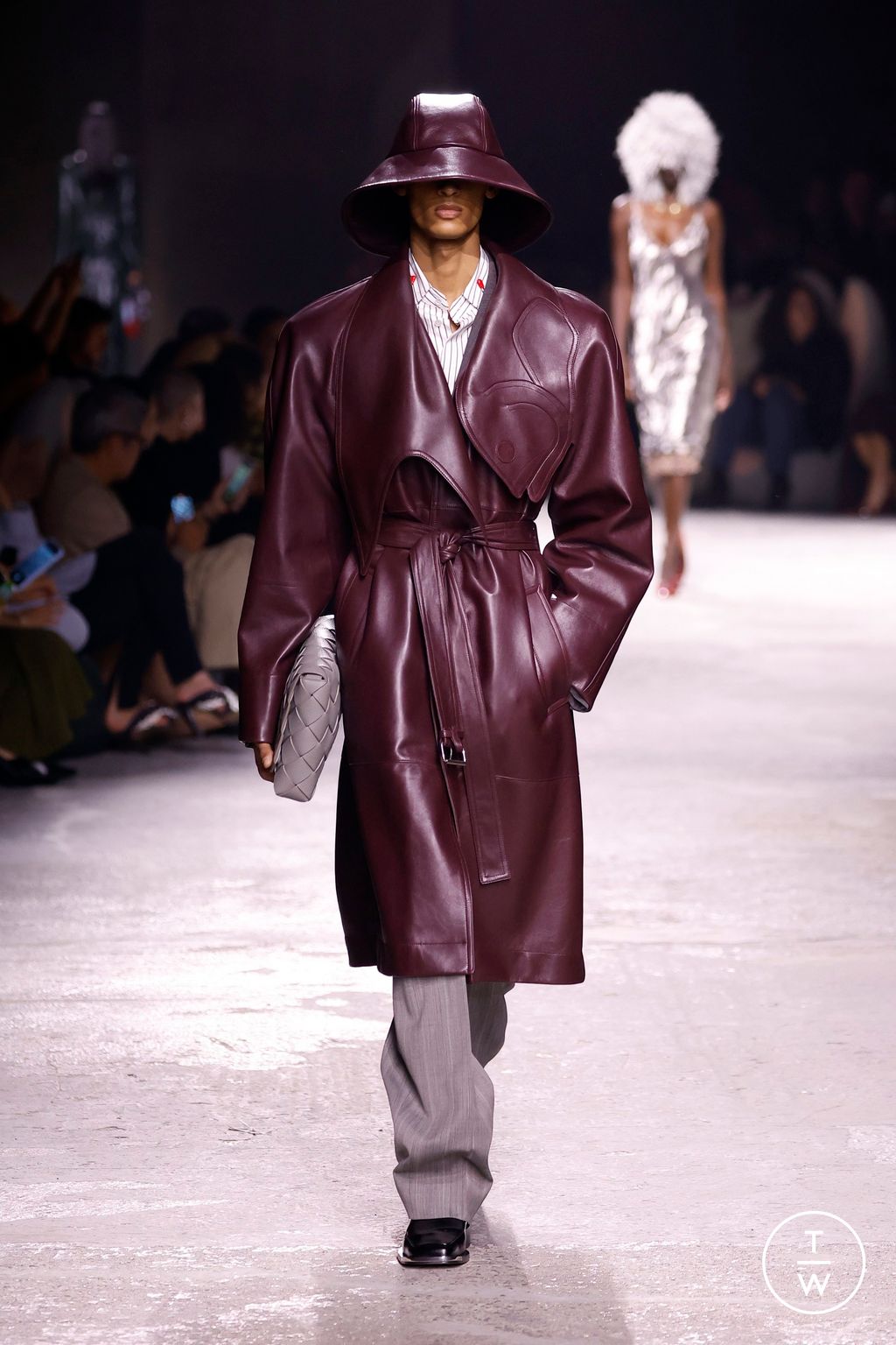 Fashion Week Milan Spring/Summer 2025 look 72 from the Bottega Veneta collection womenswear
