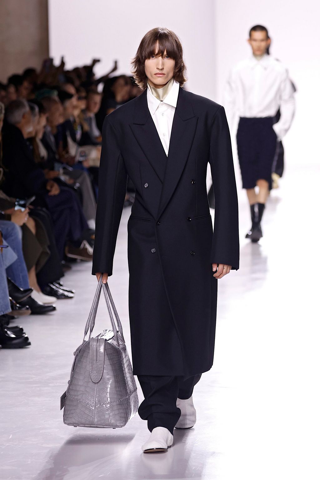 Fashion Week Milan Spring/Summer 2026 look 9 from the Bottega Veneta collection womenswear