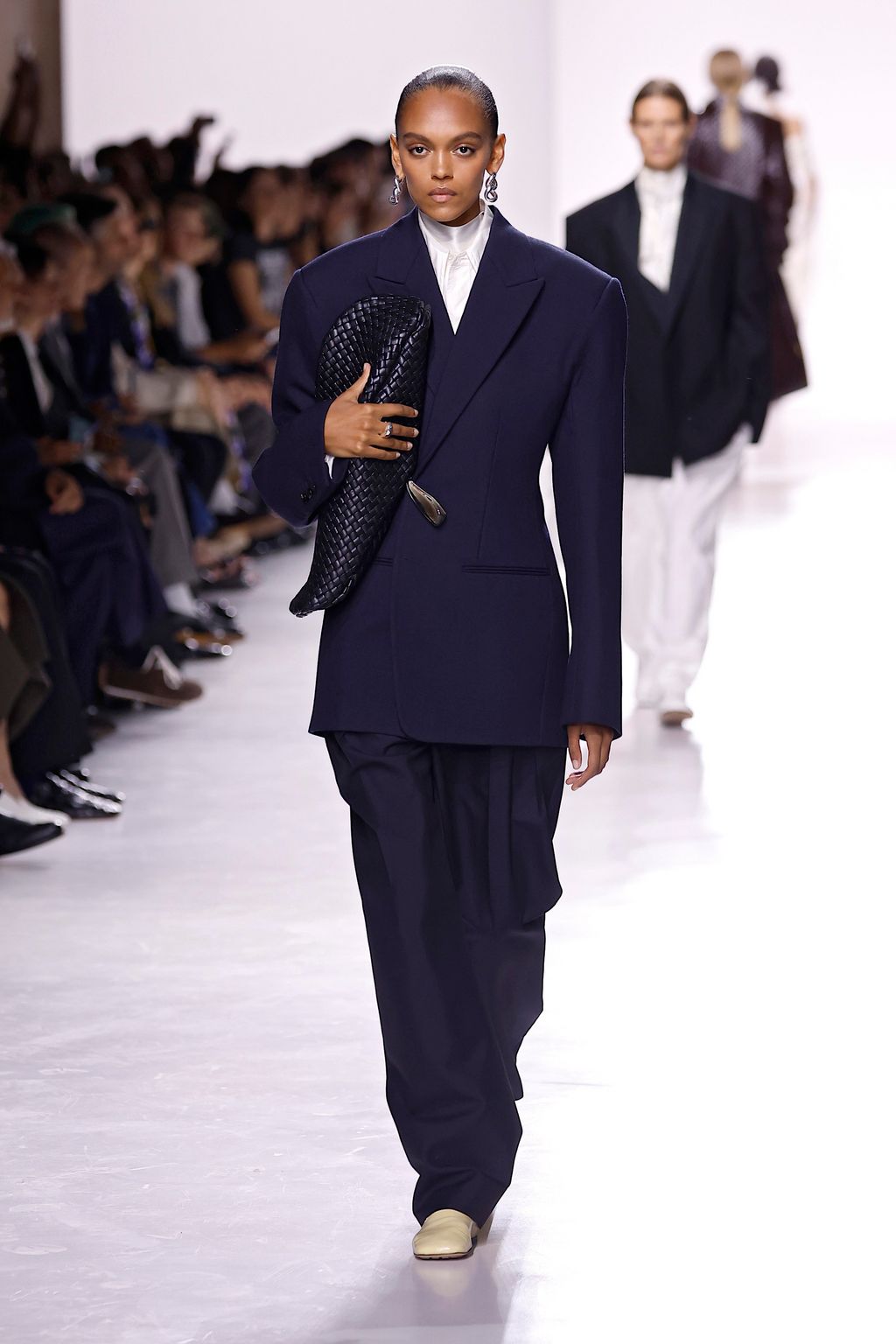 Fashion Week Milan Spring/Summer 2026 look 11 from the Bottega Veneta collection womenswear