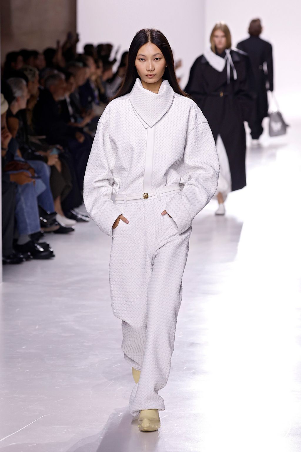Fashion Week Milan Spring/Summer 2026 look 14 from the Bottega Veneta collection womenswear
