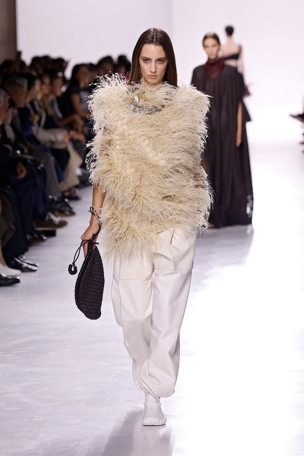 Fashion Week Milan Spring/Summer 2026 look 23 from the Bottega Veneta collection womenswear