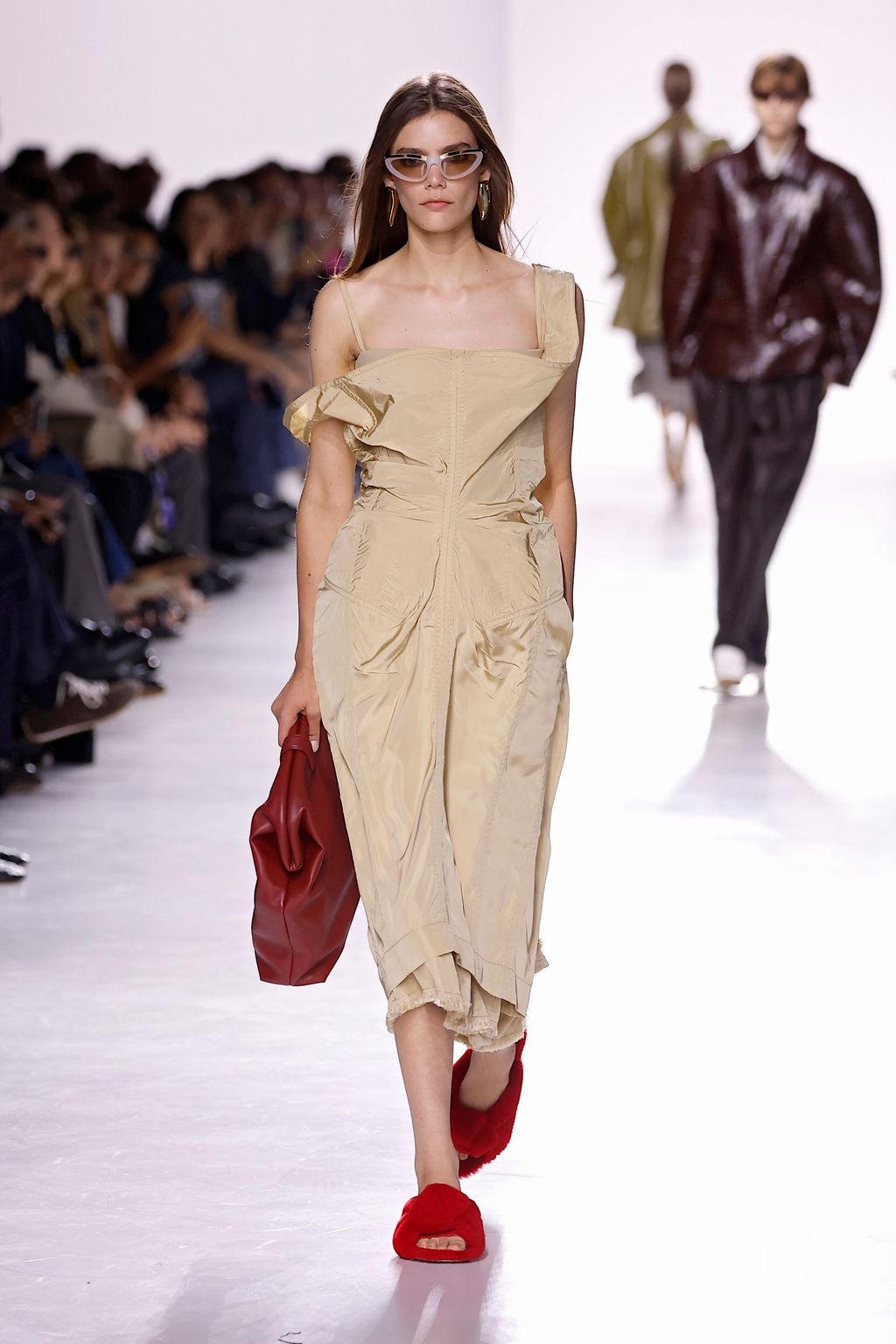 Fashion Week Milan Spring/Summer 2026 look 51 from the Bottega Veneta collection womenswear