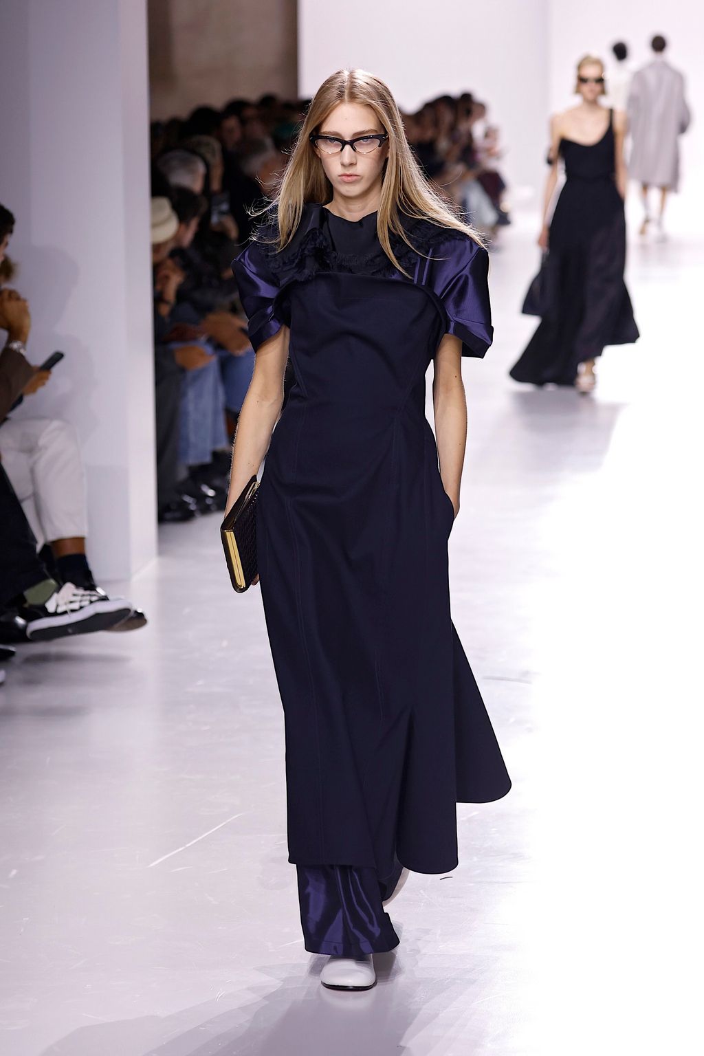 Fashion Week Milan Spring/Summer 2026 look 66 from the Bottega Veneta collection womenswear